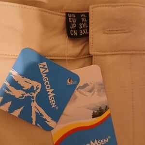 Magcomsen Khaki Shorts